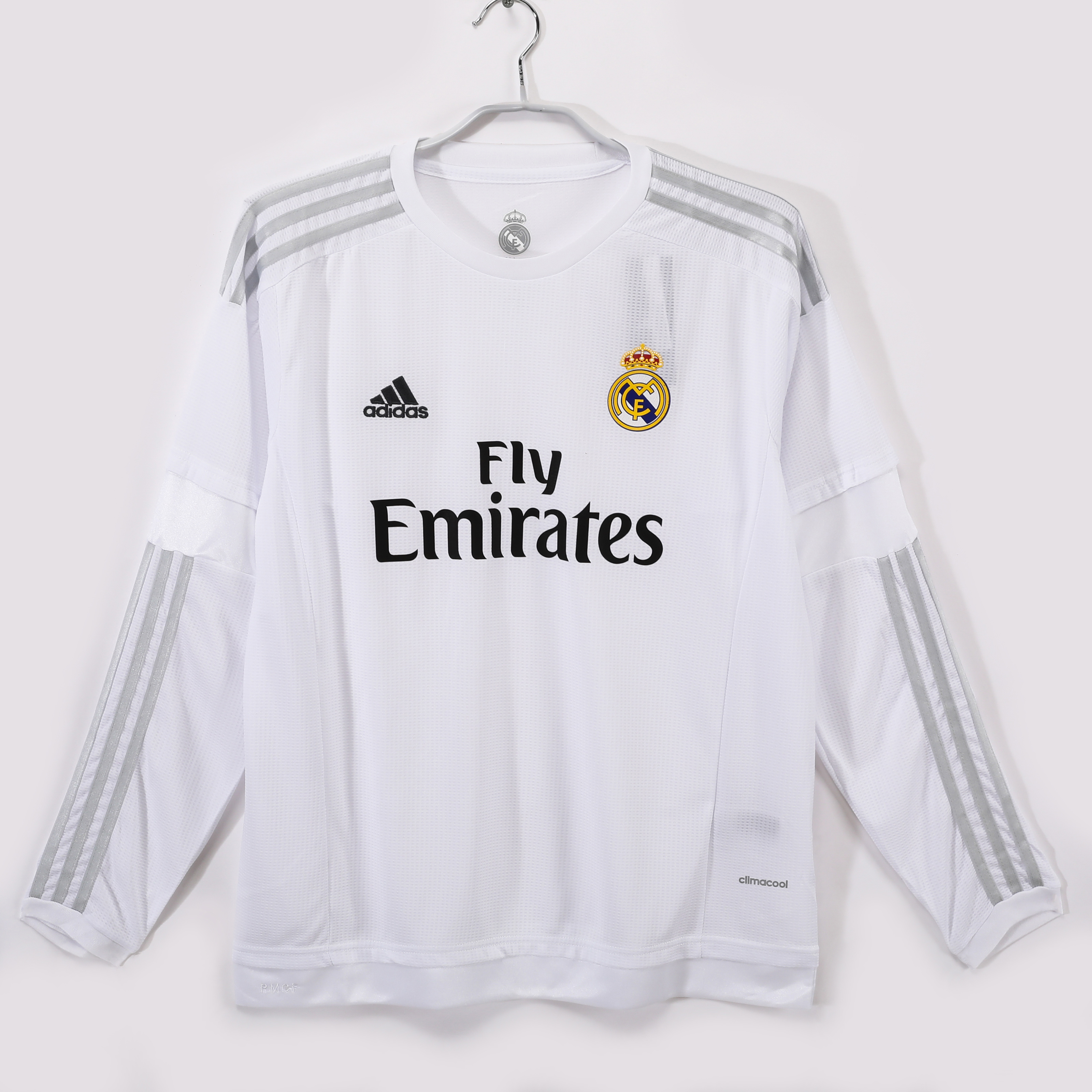 Camiseta de fútbol Real Madrid 2015/16 LOCAL MANGA LARGA VERSION FAN